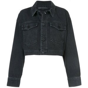 T By Alexander Wang Denim Jacket size small